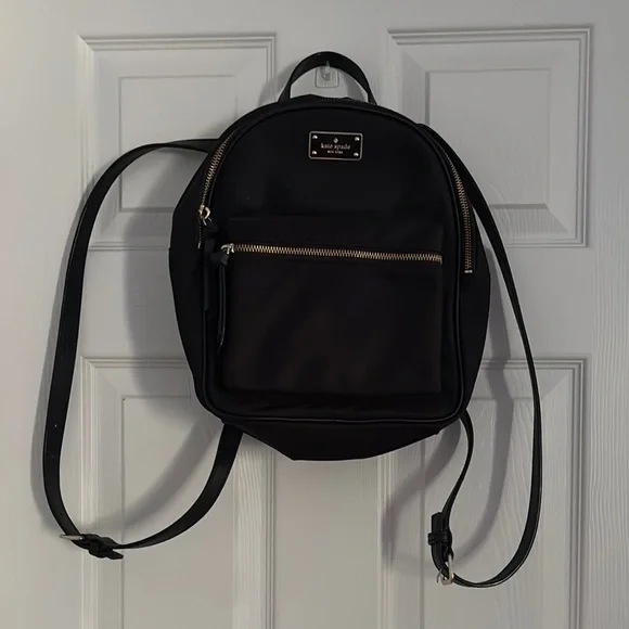 kate spade | Bags | Kate Spade Black Backpack Sleek Design  display picture 2